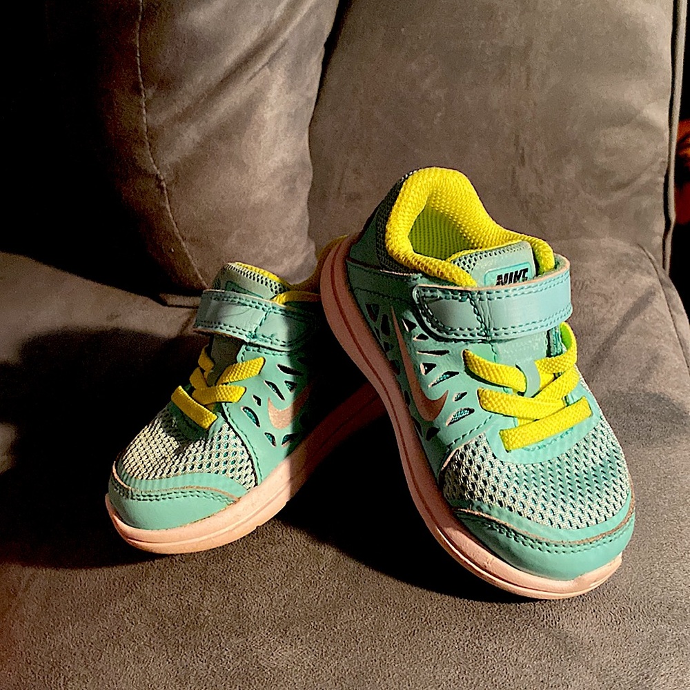 Nike tennis shoes, toddler.